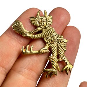 Forest creature, medieval pilgrim badge