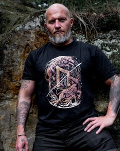 URUZ - COLLECTION FUTHARK, MEN'S T-SHIRT COLORED - PAGAN T-SHIRTS NAAV FASHION{% if kategorie.adresa_nazvy[0] != zbozi.kategorie.nazev %} - T-SHIRTS, BOOTS{% endif %}