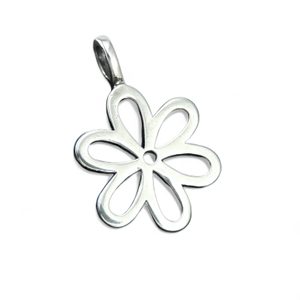 FLOWER, silver pendant