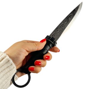 HIBERNIA Celtic knife, black