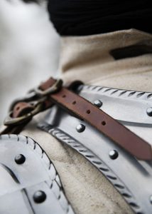 Armure Gothique, Plastron et Dos, acier d'1,2 mm d'épaisseur
