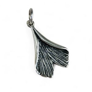 GINKGO BILOBA, pendant, silver