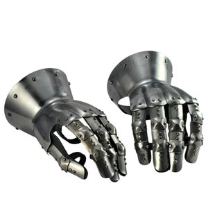Hourglass finger gloves, 14th century, 1,5mm steel