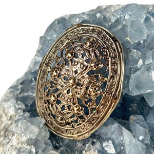TURTLE BROOCH - bronze