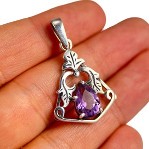 ZEPHYRS, pendant, silver - Amethyst