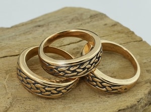 RIONA, CELTIC RING, BRONZE - RINGS - BRONZE{% if kategorie.adresa_nazvy[0] != zbozi.kategorie.nazev %} - JEWELLERY - BRONZE, ZINC{% endif %}