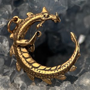 UROBOROS, pendant Dragon, bronze