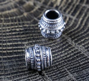 VIKING BEARD BEAD FROM STERLING SILVER - FILIGREE AND GRANULATED REPLICA JEWELS{% if kategorie.adresa_nazvy[0] != zbozi.kategorie.nazev %} - SILVER JEWELLERY{% endif %}