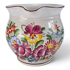 Großer handbemalter Chodenkrug, 13 cm