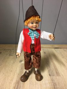 YOUNG BOY, PUPPET MARIONETTE - PUPPETS{% if kategorie.adresa_nazvy[0] != zbozi.kategorie.nazev %} - WOOD{% endif %}