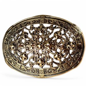 TURTLE BROOCH - bronze