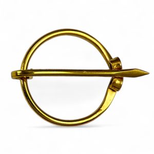 OMEGA BRASS BROOCH for LEGWRAPS