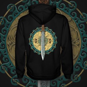 CLAÍOMH SOLAIS - SWORD OF LIGHT, ZIPPER - HOODIES{% if kategorie.adresa_nazvy[0] != zbozi.kategorie.nazev %} - NAAV{% endif %}