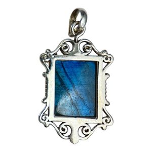 BLUETHORY, Victorian jewel labradorite, silver 925/1000
