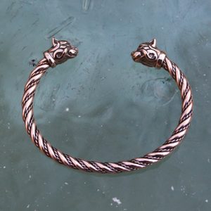 CAITLIN, CELTIC CAT, BRACELET, BRONZE - BRONZE HISTORICAL JEWELS{% if kategorie.adresa_nazvy[0] != zbozi.kategorie.nazev %} - JEWELLERY - BRONZE, ZINC{% endif %}