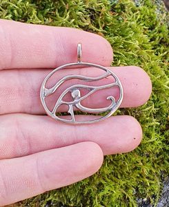 UDYAT the eye of Horus, bronze pendant