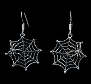 SPIDER IN A WEB, EARRINGS, SILVER - EARRINGS{% if kategorie.adresa_nazvy[0] != zbozi.kategorie.nazev %} - SILVER JEWELLERY{% endif %}