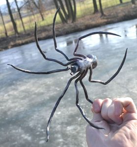 BLACK WIDOW, FORGED SPIDER FIGURE - PRODUITS FORGÉS{% if kategorie.adresa_nazvy[0] != zbozi.kategorie.nazev %} - FER FORGÉ ET MONNAIE{% endif %}