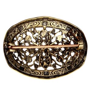 TURTLE BROOCH - bronze