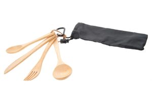 Finnish wooden camping cutlery