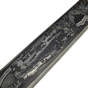 American BOWIE knife, PERRYVILLE, etched