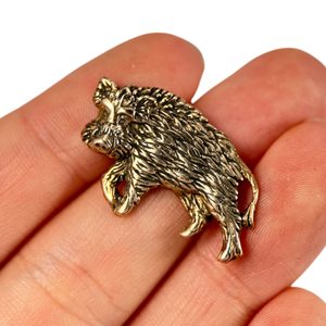 BOAR, bronze amulet