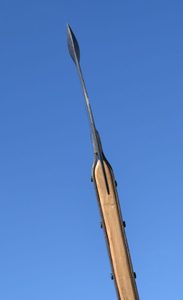 GERMAN HEART HALBERD, XV. Century