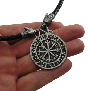 VEGVISIR, BOLO - complet, zinc, argent antique