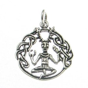 CERNNUNOS - SILVER PENDANT, AG 925 - PENDANTS{% if kategorie.adresa_nazvy[0] != zbozi.kategorie.nazev %} - SILVER JEWELLERY{% endif %}