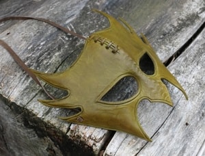 GREENMAN, leather mask