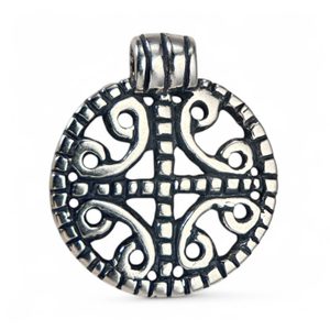 Croix du soleil, Ve siècle, Prague - Zličín, Bohême, petite, argent 925/1000