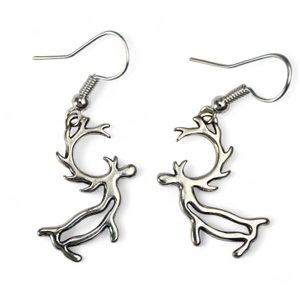 PORO, Sami reindeer, earrings silver 925