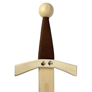 Épée médiévale en bois, pour enfants