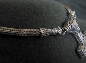 THOR'S NECKLACE, VIKING KNIT, BRONZE - OBJETS EN BRONZE{% if kategorie.adresa_nazvy[0] != zbozi.kategorie.nazev %} - BIJOUTERIE{% endif %}