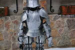 MEDIEVAL ARMOR - CHILDREN'S ARMOR, HANDMADE, DRUAL - SUITS OF ARMOUR{% if kategorie.adresa_nazvy[0] != zbozi.kategorie.nazev %} - ARMOUR HELMETS, SHIELDS{% endif %}