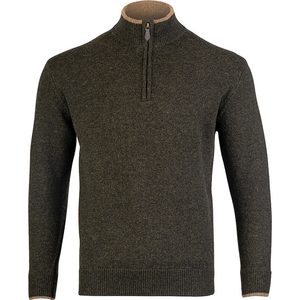 ASHCOMBE 100% LAMBSWOOL ZIPKNIT DARK OLIVE JACK PYKE OF ENGLAND - IRISCHE WOLLPULLOVER{% if kategorie.adresa_nazvy[0] != zbozi.kategorie.nazev %} - WOLLPRODUKTE{% endif %}