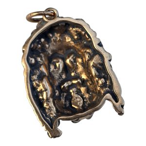 Dieu grec Zeus, pendentif en bronze