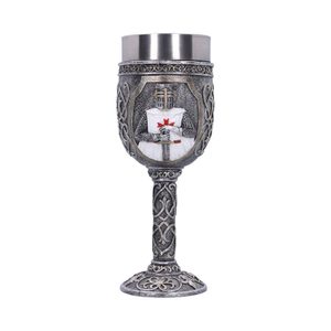 TEMPLARS MEDIEVAL KNIGHT GOBLET 19CM - MUGS, GOBLETS, SCARVES{% if kategorie.adresa_nazvy[0] != zbozi.kategorie.nazev %} - PAGAN DECORATIONS{% endif %}