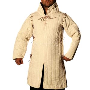 Long gambeson avec manches amovibles