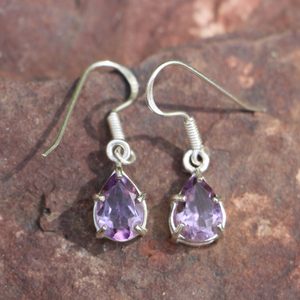 SINOPE SILVER EARRINGS, AMETHYST - OHRRINGE{% if kategorie.adresa_nazvy[0] != zbozi.kategorie.nazev %} - SILBER SCHMUCKSTÜCKE{% endif %}