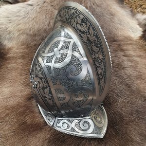 MORION LUXURY ETCHED HELMET - OTHER HELMETS{% if kategorie.adresa_nazvy[0] != zbozi.kategorie.nazev %} - ARMOUR HELMETS, SHIELDS{% endif %}