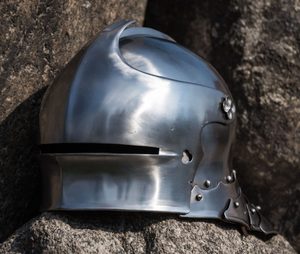 GERMAN SALLET, MEDIEVAL HELMET - MEDIEVAL HELMETS{% if kategorie.adresa_nazvy[0] != zbozi.kategorie.nazev %} - ARMOUR HELMETS, SHIELDS{% endif %}