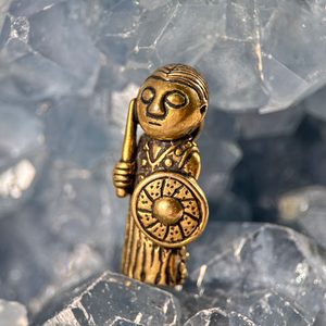 Hårby Valkyrie charm, bronze