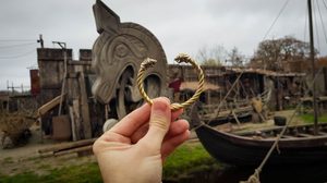 FLÓKI, Wikinger-Armband aus Messing