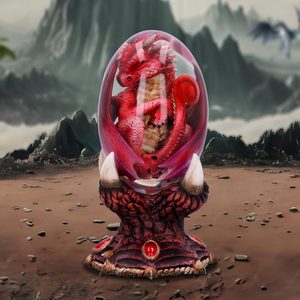 Elemental Dragonlings - Fire, figurine 12 cm