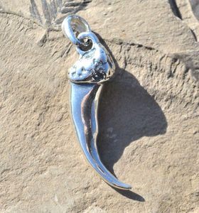 WOLF CLAW, PENDANT, STERLING SILVER - PENDANTS{% if kategorie.adresa_nazvy[0] != zbozi.kategorie.nazev %} - SILVER JEWELLERY{% endif %}