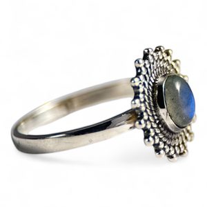 OLYMP, ring, labradorite, silver 925/1000