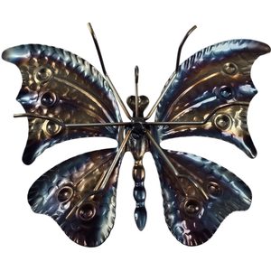 Forged butterfly - large, decoration