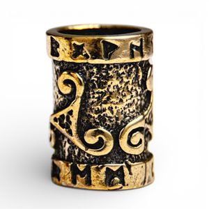 TRISKELION - perle runique pour la barbe