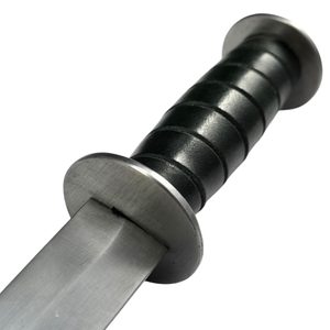 Rondel or Bollock dagger Praga, 14th century, blunt replica, black